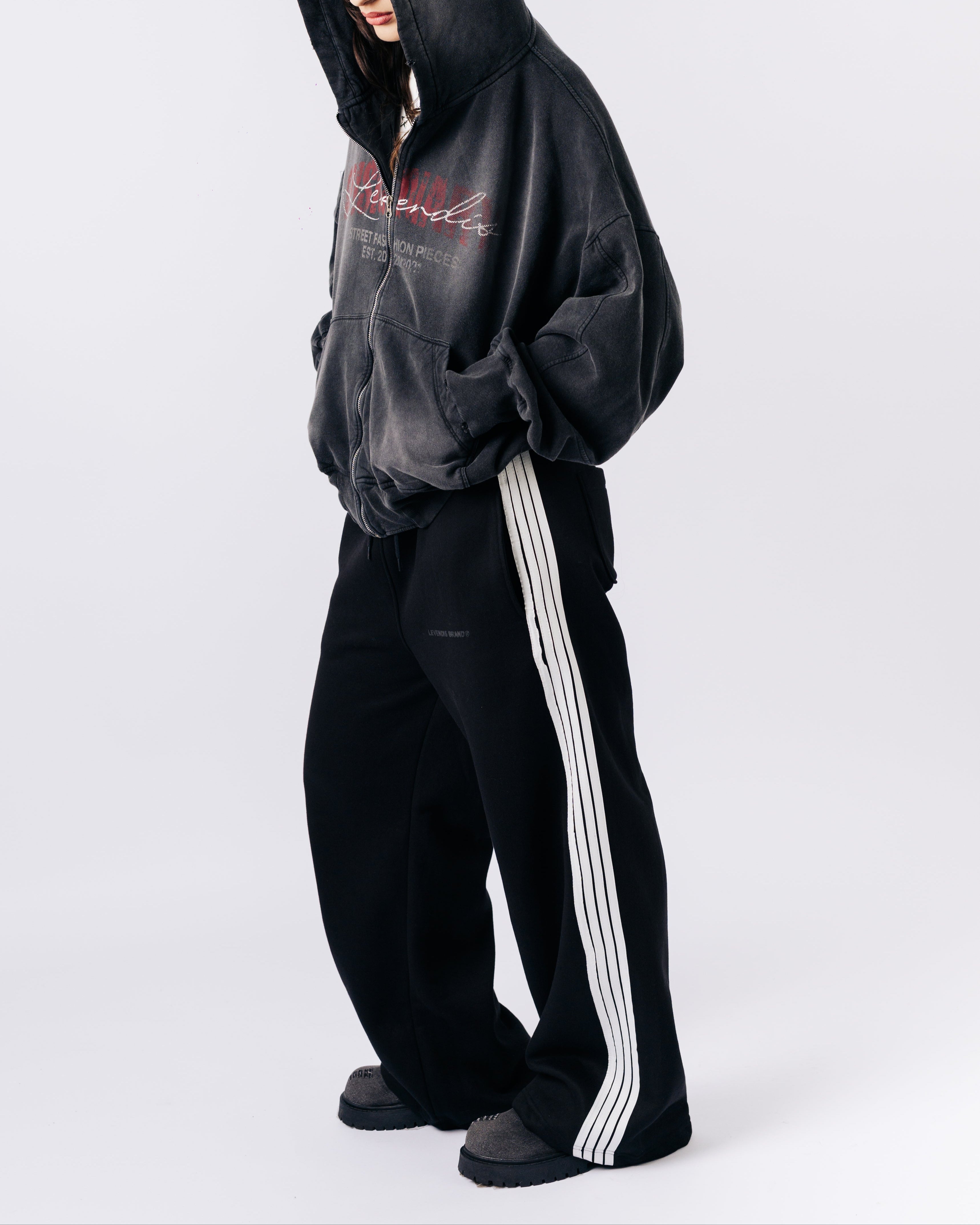 Sweatpant lineas black
