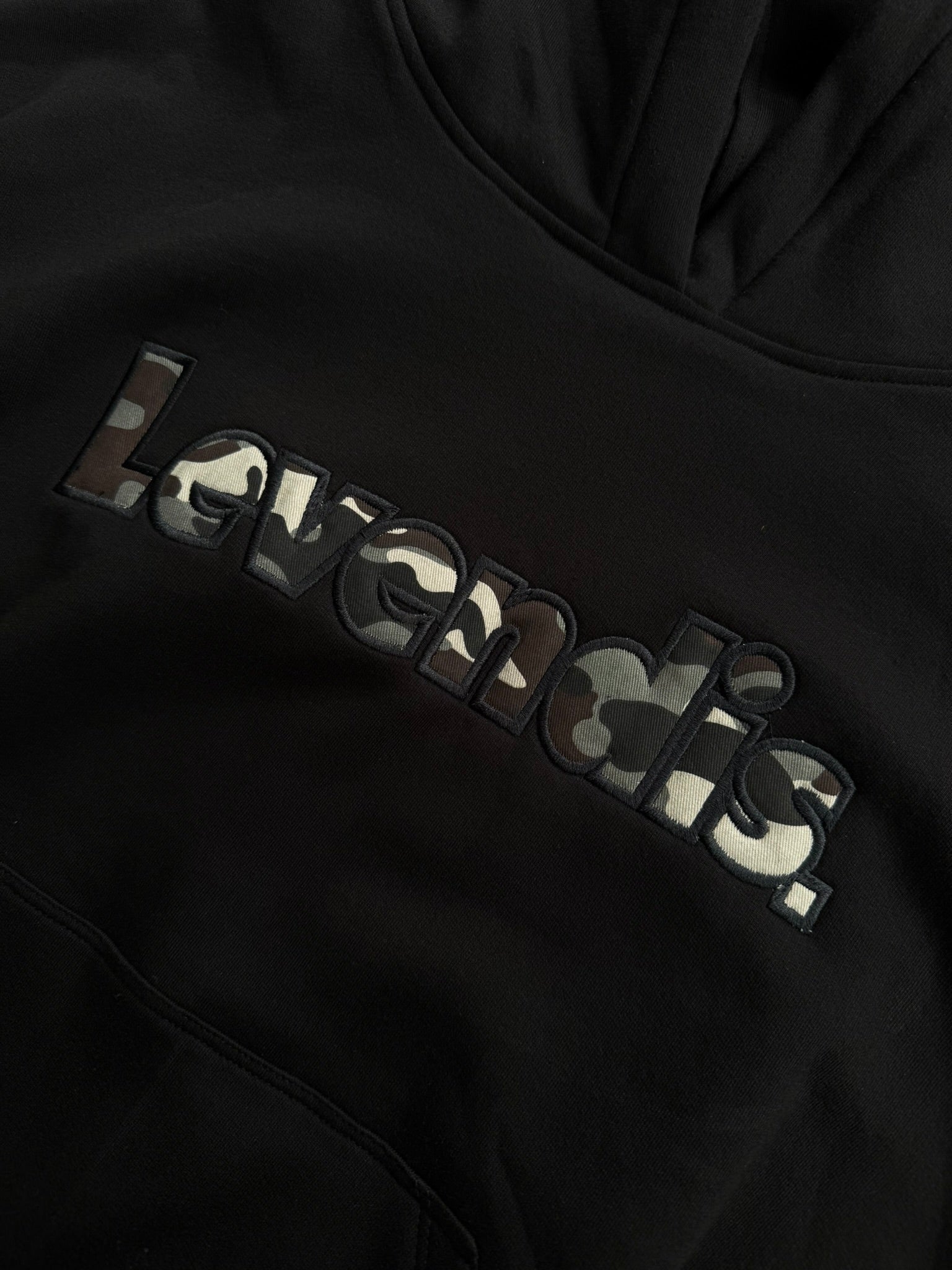 Hoodie Cropped Boxy Military