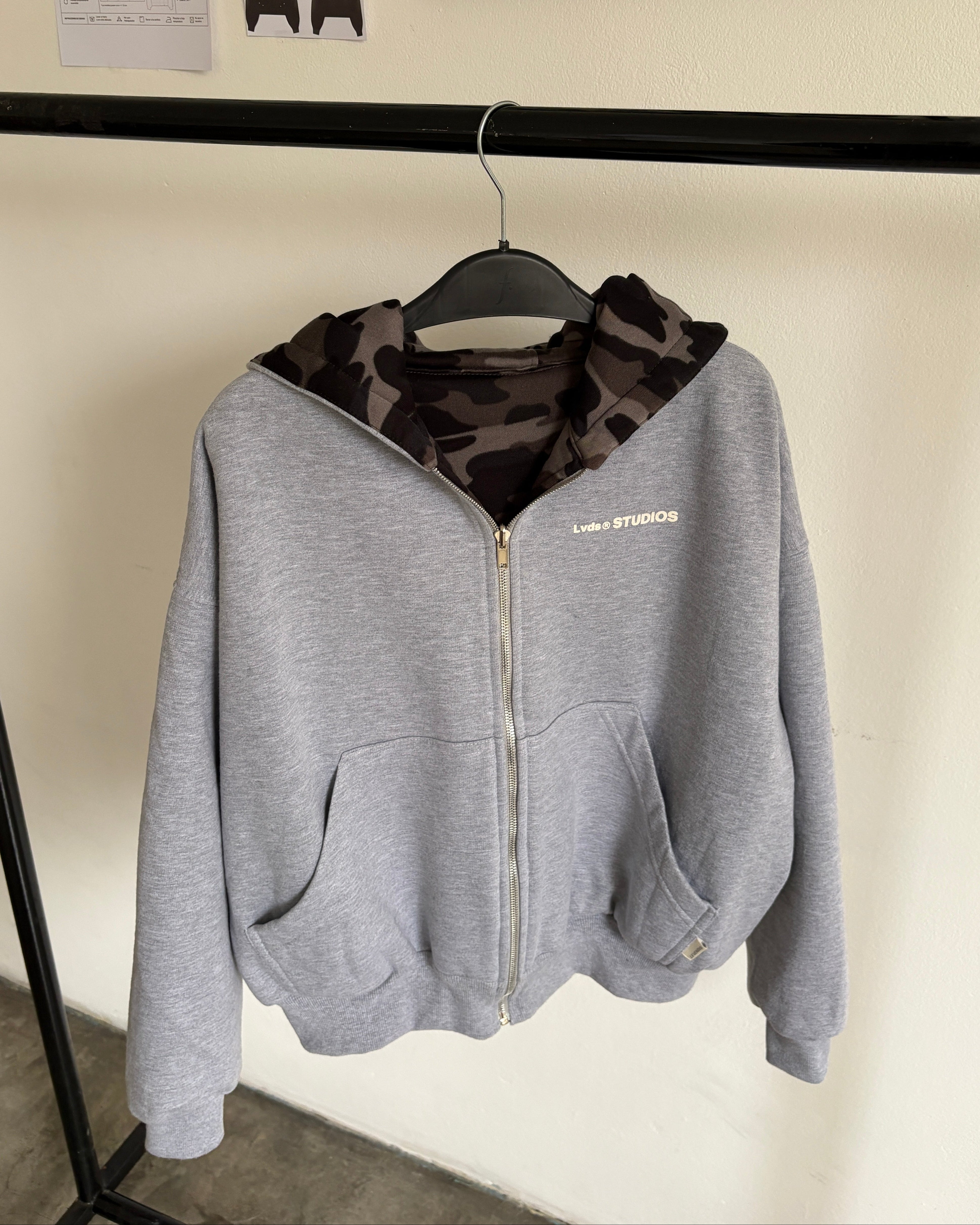Zip Camo reversible