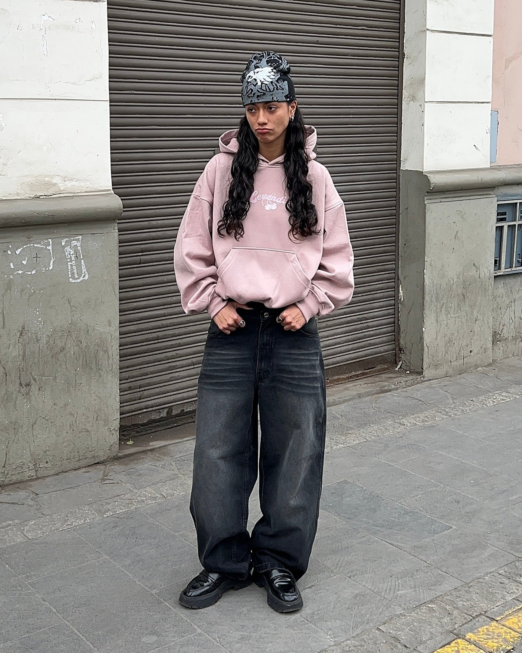 Baggy jean black