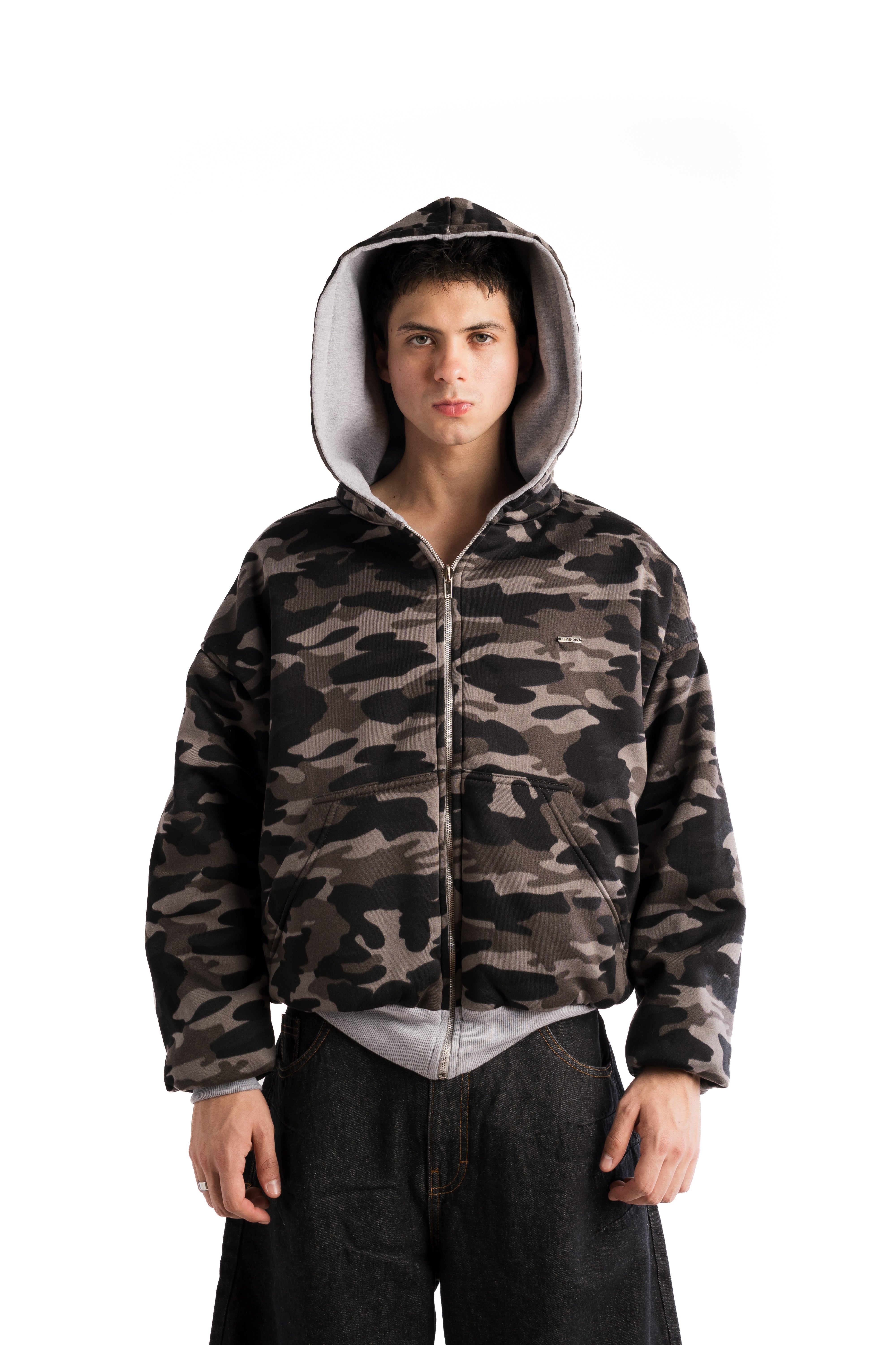 Zip Camo reversible