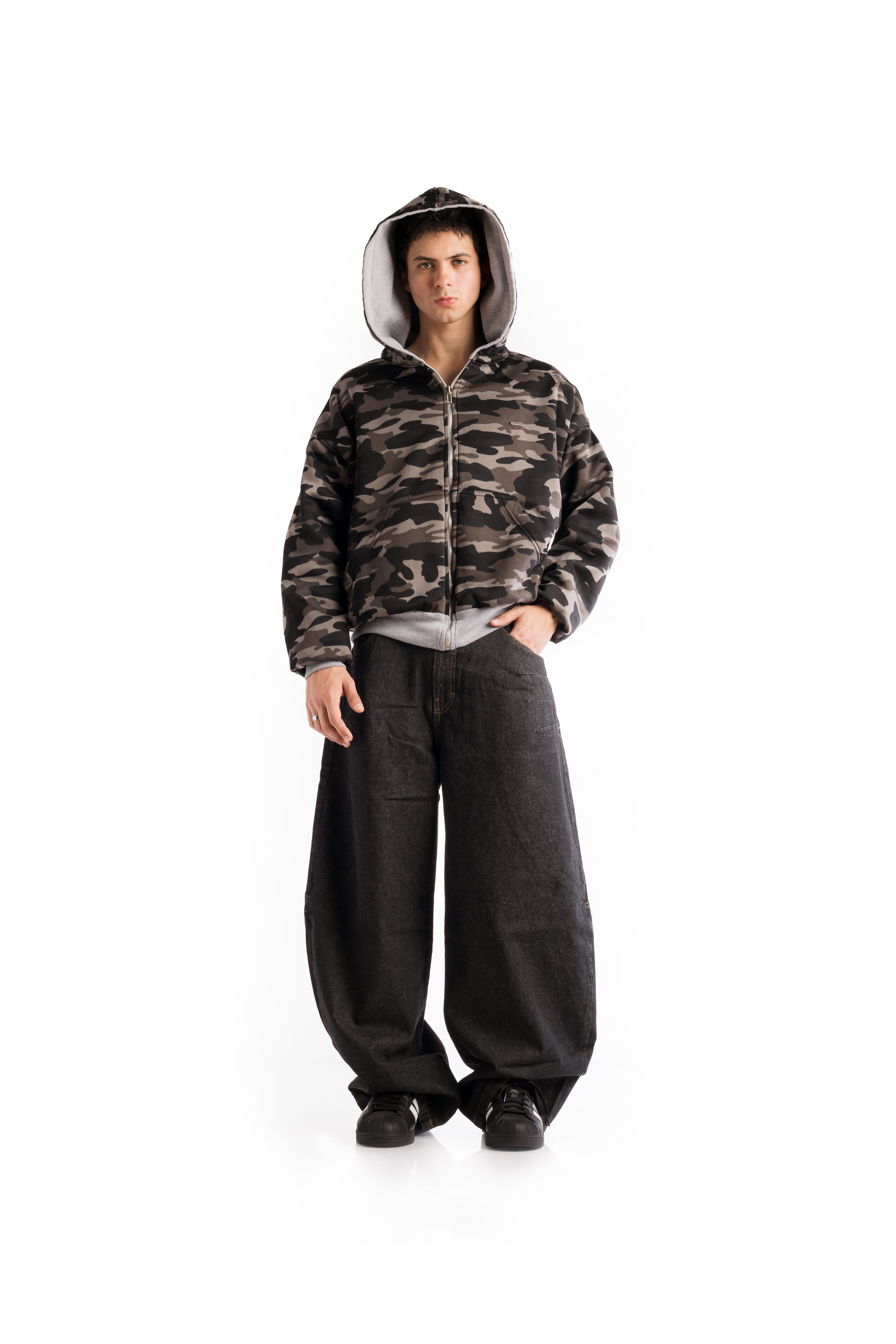 Zip Camo reversible