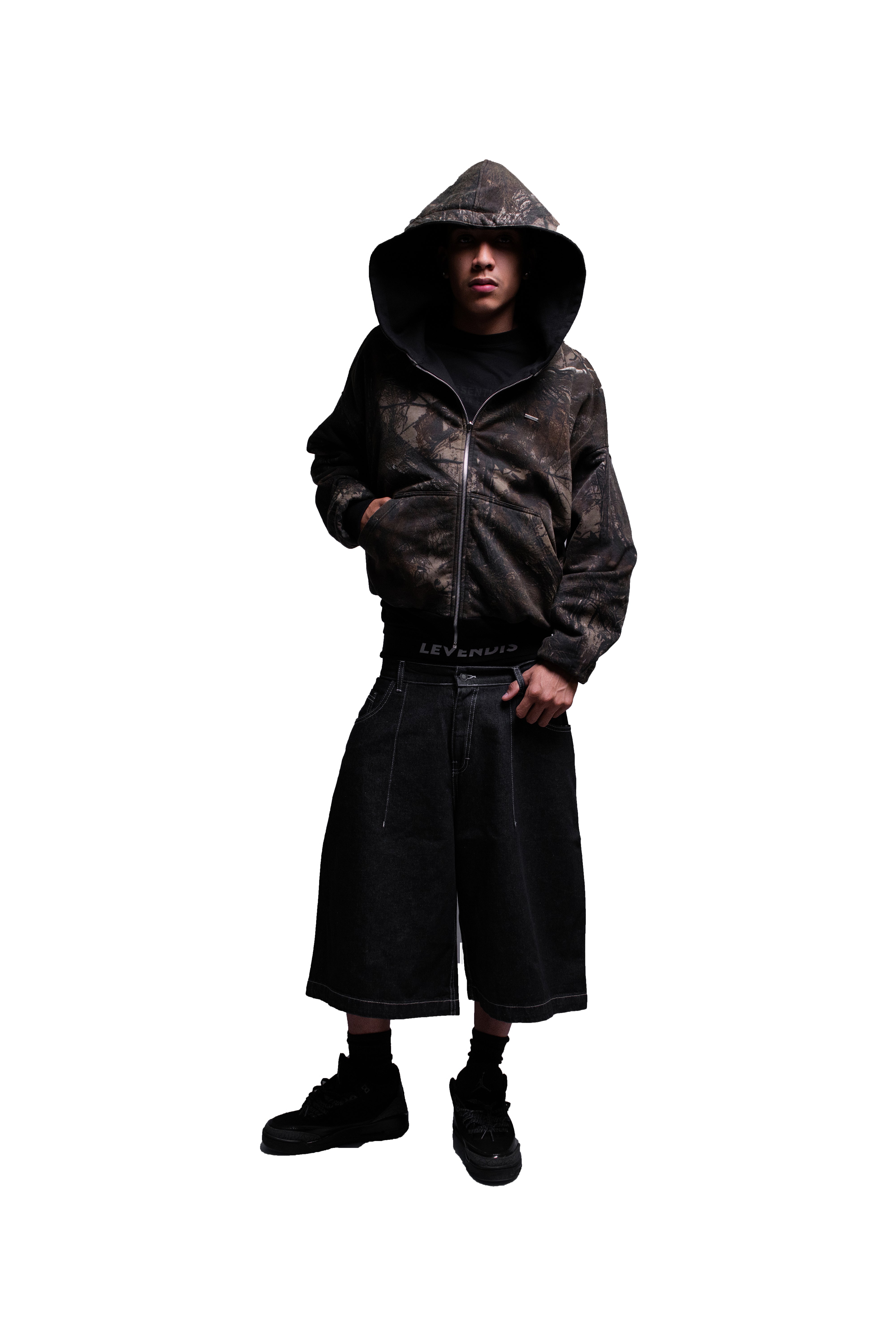 Zip hoodie reversible RANGER